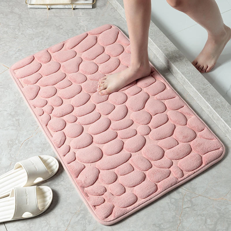 Bathroom-Bath-Mat-Coral-Velvet-Non-Slip-Mats-Floor-Rug-Water-Absorbent-Doormat-3D-Cobblestone-Embossed.jpg_Q90.jpg_ (1)